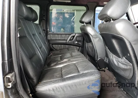 2004 Mercedes-Benz G 500 z USA, uszkodzony, nr VIN WDCYR49EX4X150557